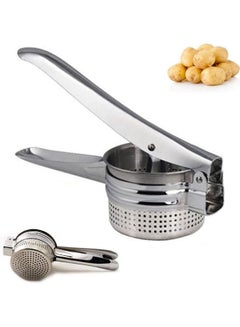 Potato Ricer,ShowTop Stainless Steel Potato Masher Manual Masher