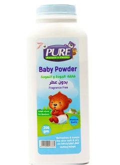 Buy Pure Baby Powder With Fragrance Free 200 gm in Egypt