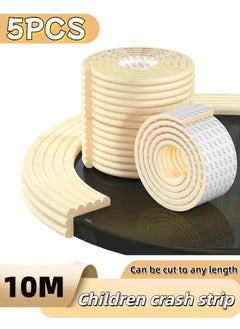 Buy 10M Corner Protector for Baby, Protectors Guards - Furniture Corner Guard & Edge Safety Bumpers - Baby Proof Bumper & Cushion to Cover Sharp Furniture & Table Edges in Saudi Arabia