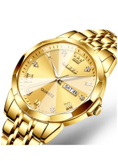 Buy Watches for Men Fashion Stainless Steel Quartz Analog Water Resistant Watch 9931 in Saudi Arabia