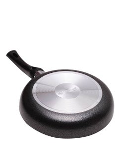 Buy Aluminium Non-Stick Active FryPan Utensil Black 28CM in UAE