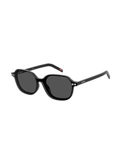 Buy Unisex UV Protection Semi-Oval Sunglasses - Lv 1024/Cs Black 52 - Lens Size: 52 Mm in Saudi Arabia