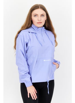 Buy Women Sportswear Fit Long Sleeve Training Hoodies, Blue in Saudi Arabia