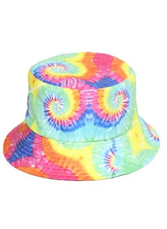 Buy Graffiti Printed Sunscreen Fisherman Hat in UAE