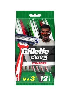 اشتري Comfort Disposable Razor 12 Count في الامارات