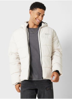 اشتري Zip Through Puffer Jacket في الامارات