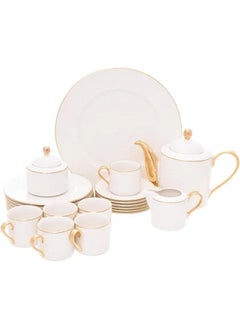 Buy Polo Gold Tea Set 24 Pieces in Egypt