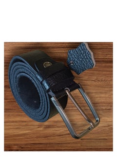 Buy Men's Leather Belt  Elegant Design that Adds a Touch of Elegance to your Look - 120CM in Egypt