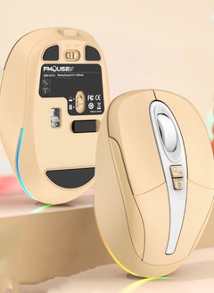 Buy New RGB Wireless Bluetooth Mouse in Saudi Arabia