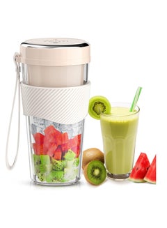 Buy Mini Blender for Shakes and Smoothies,50W High Power Personal Blender with Rechargeable USB, Made with BPA-Free Material Portable Juicer in UAE