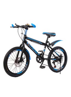 اشتري Disc Brake 21 Speeds Youth Mountain Bike 20" - Blue في الامارات
