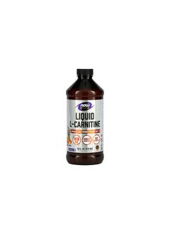 Buy NOW Foods, Sports, L-Carnitine Liquid, Tropical Punch, 1,000 mg, 16 fl oz (473 ml) in Saudi Arabia