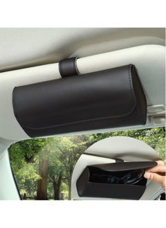 Buy Magnetic Sunglasses Storage Case for Car Black in Saudi Arabia