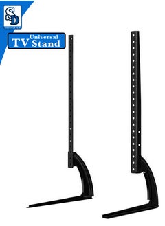 Buy Universal Table TV Stand, Base Mount Pedestal Feet Leg for 25 26 27 28 29 30 32 37 40 55 60 65 LCD, LED, OLED Television for Samsung, LG, Sony TV for 37"-75" TV 43237-2 in Saudi Arabia