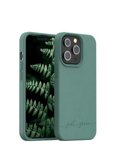 Buy Just Green  iPhone 13 Pro case Natural Night Green- Eco-designed in UAE