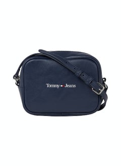 Buy Women's Crossover Camera Handbag -  Polyurethane, Navy in Saudi Arabia