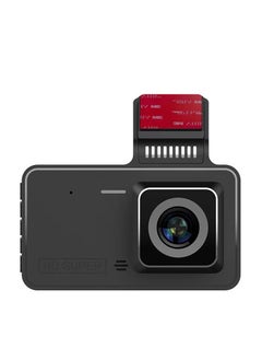 اشتري 1080P DVR era 4 Inch Car Dashcam Driving Recorder 150° Wide Angle Support Loop Recording Reversing Picture في الامارات