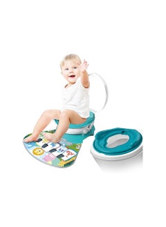 Buy Kid Size Potty,Toddler Potty Chair with Musical Blanket,Potty 3-in-1 Multi-Functional Children's Toilet Training Seat - Portable Baby Child Kids Travel Potty in UAE