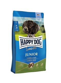 اشتري Happy Dog Sensible Junior Lamb & Rice Dogs Dry Food 10Kg في الامارات