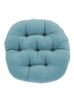 Buy Square Soft Velvet Decorative Cushion Attractive Colors - Turquoise in Saudi Arabia