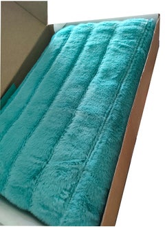 اشتري Living room blanket, model: Diana - size: 130*170 - color: Aqua في مصر