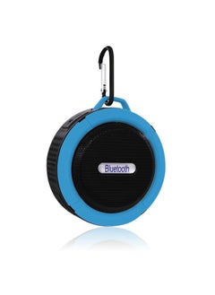 Buy Portable Wireless Bluetooth Speaker C6 Suction Cup Waterproof Blue in UAE