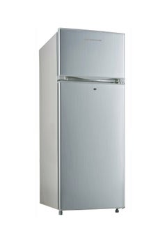 اشتري Double Door Refrigerator 7.2 F, 204 Litres,  JSRF-229D - Silver, في السعودية