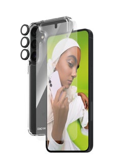 Buy 3-In-1 Protection Samsung Galaxy S24 Plus Ultra-Wide Fit - Clear in Saudi Arabia