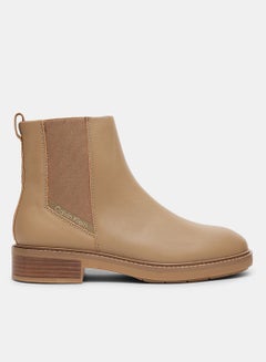 Buy Logo Leather Chelsea Boots in UAE
