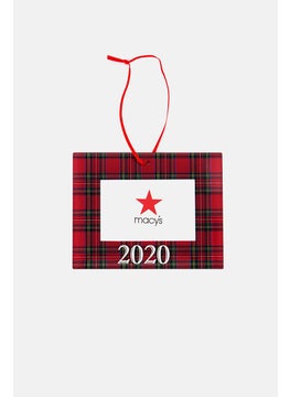 اشتري Ornament Brinkley Plaid Picture Frame, Red Combo في الامارات