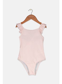 اشتري Toddler Girl Printed One Piece Swimsuit, Pink في الامارات