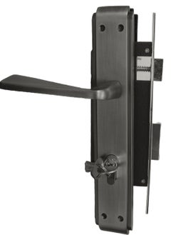 اشتري Robustline Zinc Lever Door Handle | Premium Quality |  Black Nickle - BY0012 في الامارات