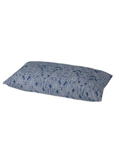 Buy Pillowcase Dark Blue/White 50X80 Cm in Saudi Arabia