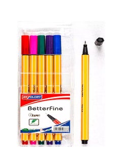 Buy Sky glory 6 Colors Fine liner Pens 0.4mm Fine Tip Drawing Color Pens - No:SM-660 in Egypt