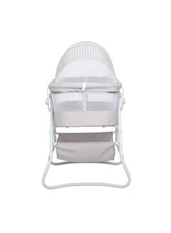 Buy Karley 3 in 1 Portable Baby Bassinets With Mattress and Net - Grey in UAE
