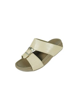 اشتري 008-3536 Barjeel Mens Casual Sandals 20295 Beige في الامارات