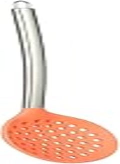 اشتري Silicone Ladle with Stainless Steel Handle - Orange في مصر