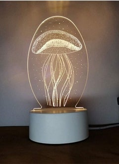 Buy 3D Multicolor Night Light for Kids/ 3D Illusion Lamp 3D Illusion Lamp Night Lamp Home 3D Multicolor Night Light Chinese New Year Gift Bedside 3D Visual Night Light 3D Multicolor Night Light in UAE