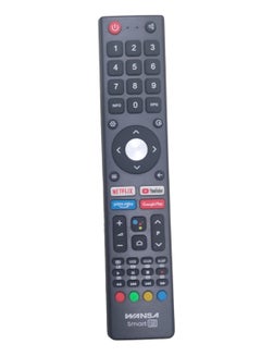 Buy Replacement Remote Control for Wansa Smart TV LCD LED with Smart Key Buttons in UAE