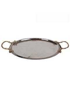 اشتري Brass & Stainless Steel Tray في الامارات