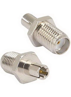 Buy 2 Pieces DIY Electronic SMA Female Plug to TS9 Male Connector Adapter Straight in Saudi Arabia