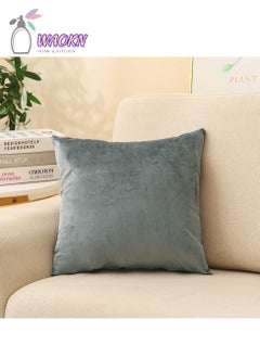 Buy Pillow Case, 45X45 Cm (18X18 In), Corduroy Solid Color Pillow Case, No Stuffing, For Room Pillows, Office Pillows And Car Pillows in Saudi Arabia