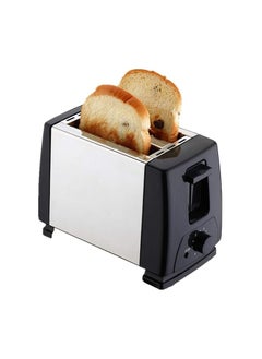 Buy Toaster 2 Slice, Extended Double Sided Heated Wide Slot 650W Multifunction Toaster with Removable Crumb Tray in UAE