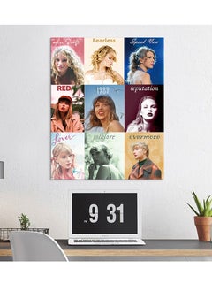 Buy High Quality Taylor Swift TaylorSwift Music Album Cover Bedroom Decoration Wall Sticker Self Adhesive Pvc Poster 50*40CM in Saudi Arabia