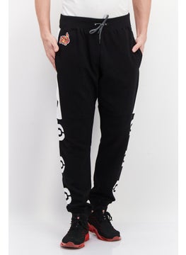 اشتري Men Pixel Charizard Fleece Sweatpants, Black/White في السعودية