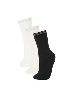 Buy Woman High Cut Socks - 3 Pack in Egypt