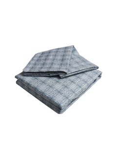 Buy 2-Piece Bedsheet Set Single Size 1xBedsheet (147x240 Cm) ,1xPillow Case (50x75 Cm) Polyester|Bedding,Linen,Bed sheet set,Bed Linen Collection,Single Bedsheet set in UAE