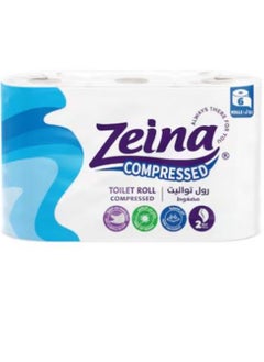 Buy Zeina Toilet Trio Paper Roll - 6 Rolls in Egypt