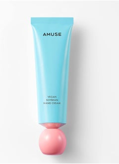 اشتري Amuse OFFICIAL Vegan Soybean Hand Cream with Shea Butter Panthenol Ceramide for Dry Hands l Quick Absorption with Ultra Moisture and Hydration في السعودية