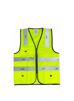 اشتري Reflective Vest Safety Jacket High Visibility Light Weight Breathable Washable  5XL في الامارات